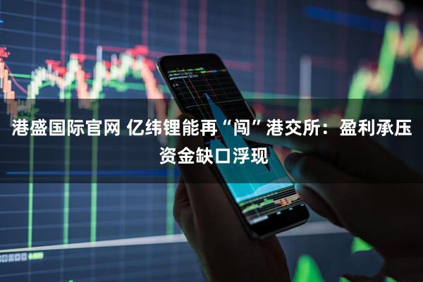 港盛国际官网 亿纬锂能再“闯”港交所：盈利承压 资金缺口浮现