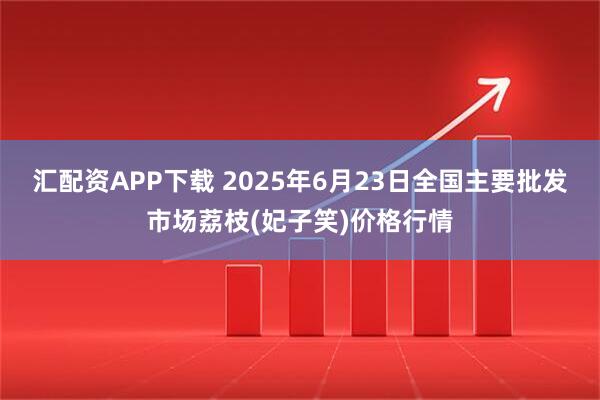 汇配资APP下载 2025年6月23日全国主要批发市场荔枝(妃子笑)价格行情